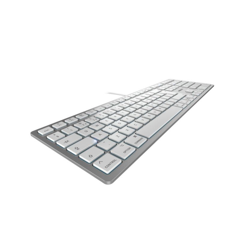 CHERRY Clavier KC 6000C FOR MAC, clavier US USB Type-C argen