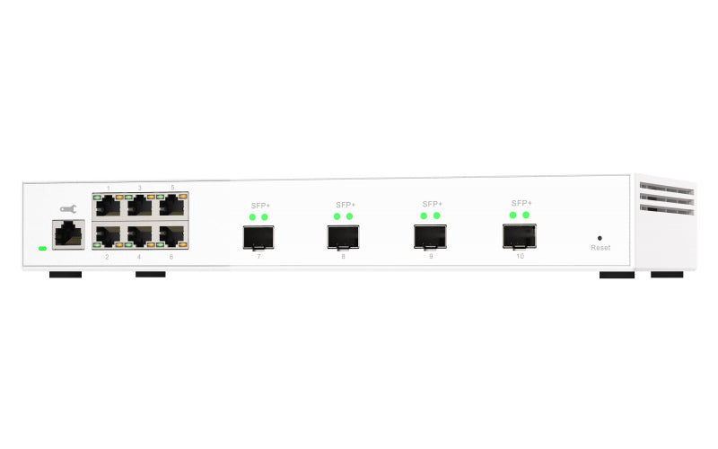 6x2.5Gbps 4x10Gbps SFP+web mgd switch