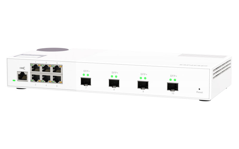 6x2.5Gbps 4x10Gbps SFP+web mgd switch