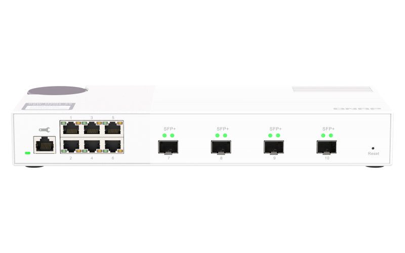 6x2.5Gbps 4x10Gbps SFP+web mgd switch