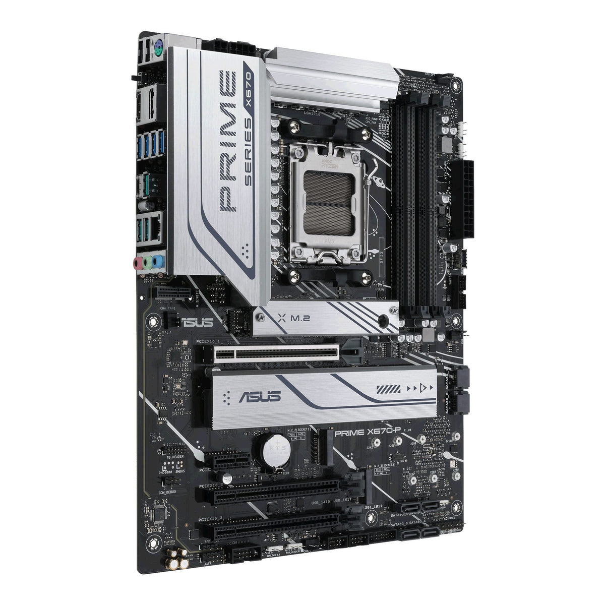 ASUS PRIME X670-P-CSM AM5 4xDIMM DDR5 USB 3.2 GEN 2X2 AURA 3xSATA 3xM.2 1xHDMI 1xDP MB