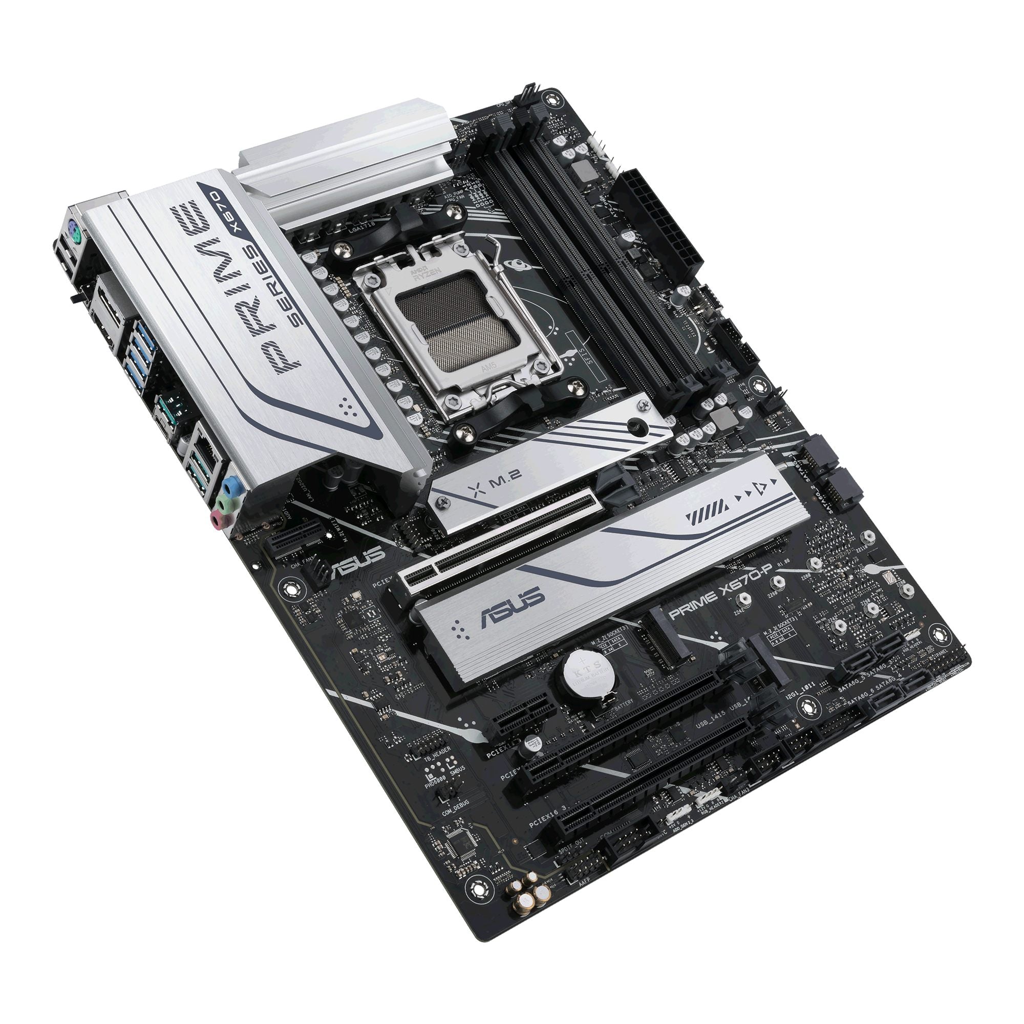 ASUS PRIME X670-P-CSM AM5 4xDIMM DDR5 USB 3.2 GEN 2X2 AURA 3xSATA 3xM.2 1xHDMI 1xDP MB