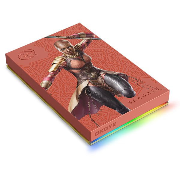 SEAGATE FireCuda Gaming Hard Drive 2To USB 3.0 Okoye Special Edition