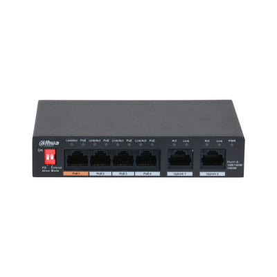 DAHUA- Switch 6 ports DH-PFS3006-4GT-60