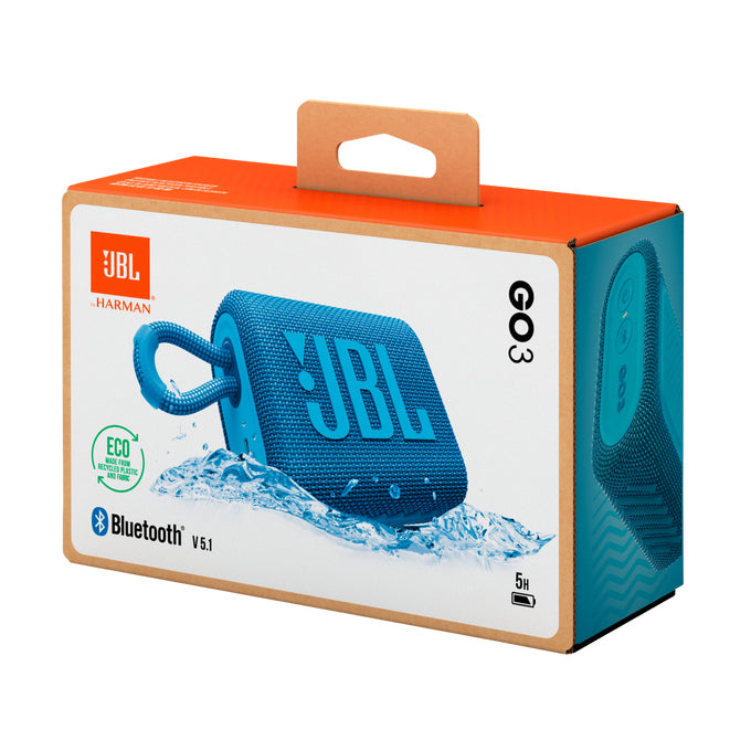 JBL GO 3 ECO BLEU