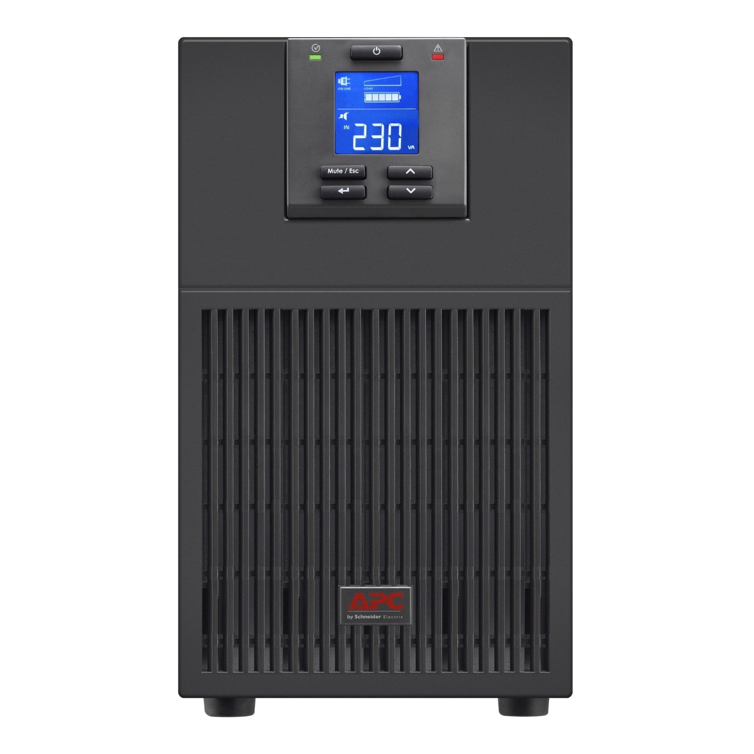 APC Easy UPS On-Line UPS tower AC 220/230/240V 900Watt 1000VA 1-phase lead acid USB serial oc 3 PFC Europe BK RAL 7010