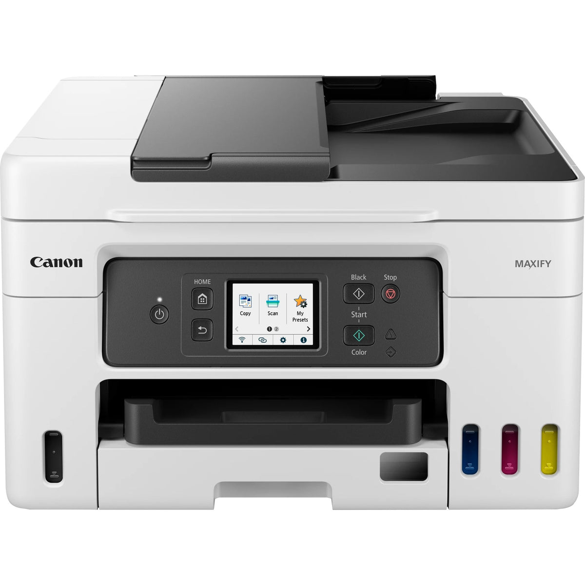 CANON MAXIFY GX4050 MFP colour ink-jet refillable A4 18 ipm print 350 sheets USB 2.0 LAN Wi-Fi