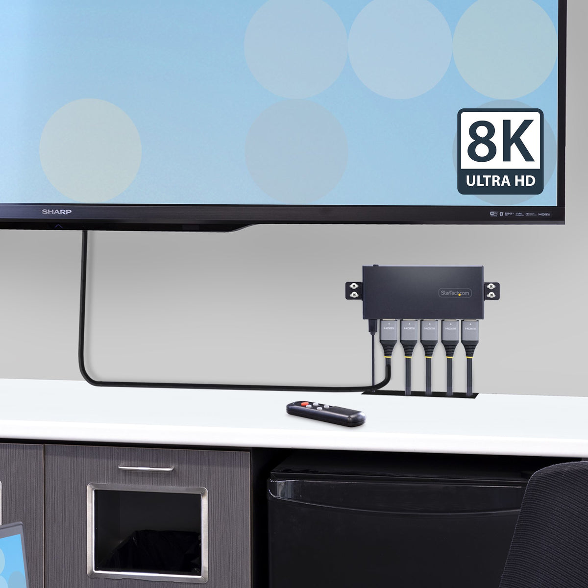 4-Port 8K HDMI Switch HDMI 2.1 Switcher