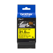 31.0MM BLACK ON YELLOW HEAT SHRINK TAPE