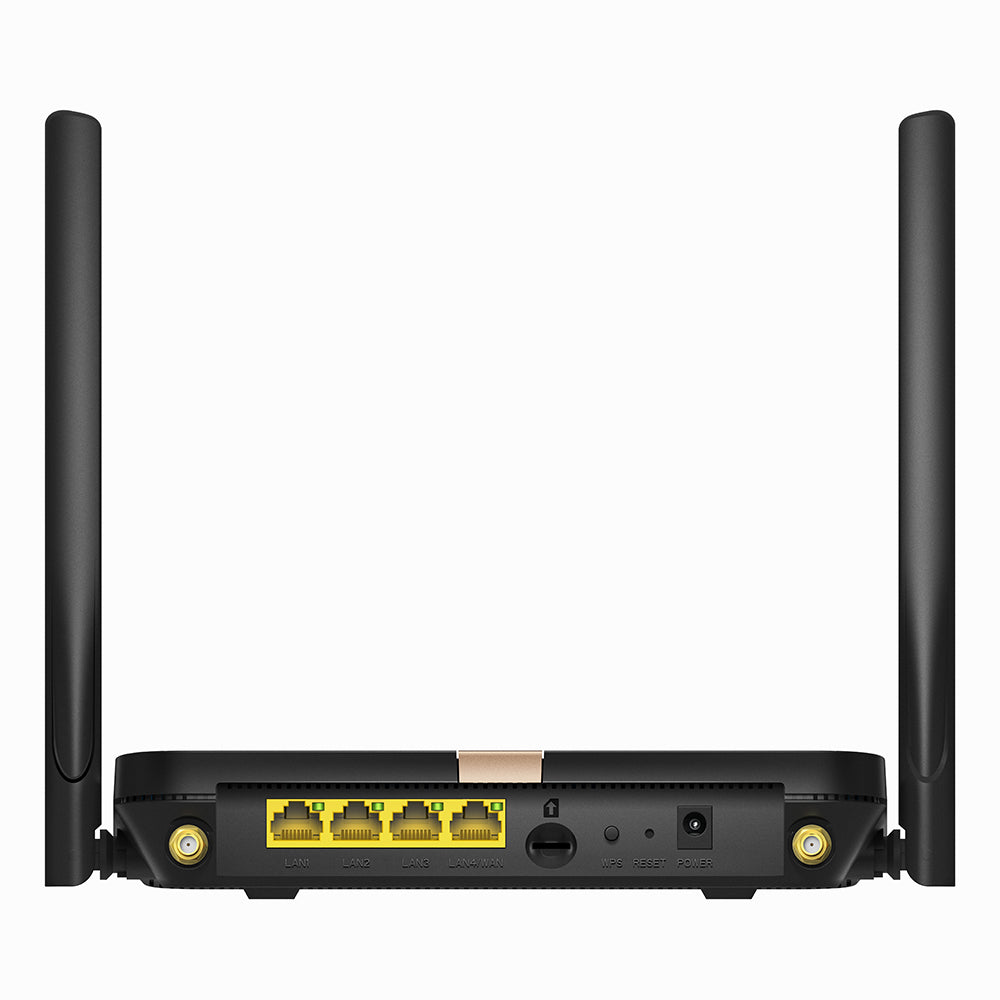 Cudy LT500D routeur sans fil Fast Ethernet Bi-bande (2,4 GHz / 5 GHz) 4G Noir