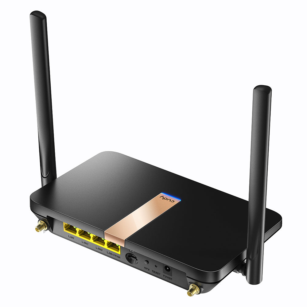 Cudy LT500D routeur sans fil Fast Ethernet Bi-bande (2,4 GHz / 5 GHz) 4G Noir