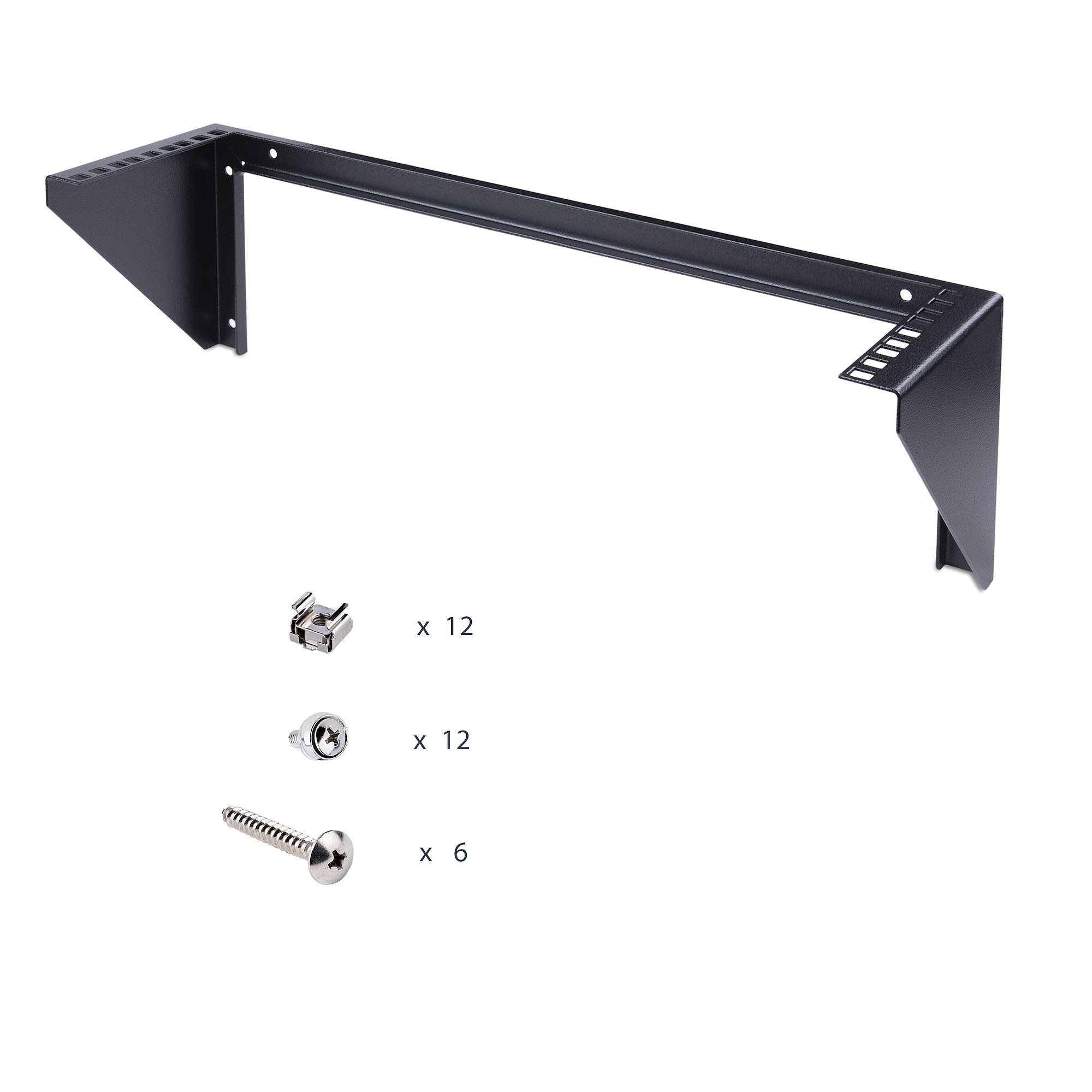 3U 19" Wall Mount Vertical Rack Bracket