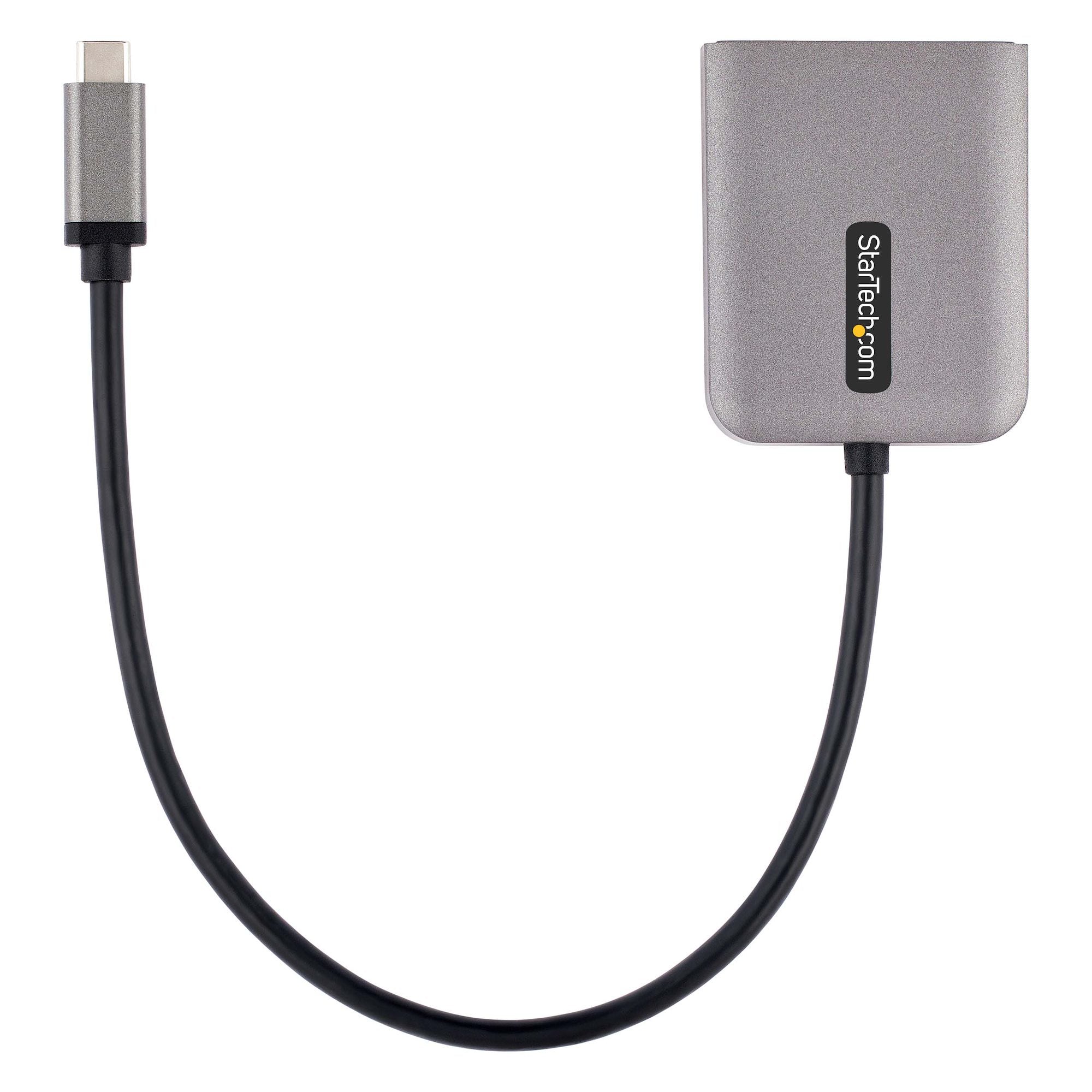 2-Port USB-C to DisplayPort MST Hub 4K