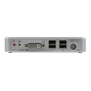 2 Port USB DVI KVM Switch Kit w/Cables