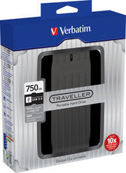 HDD2.5"/750GB USB3.0 Black Traveller