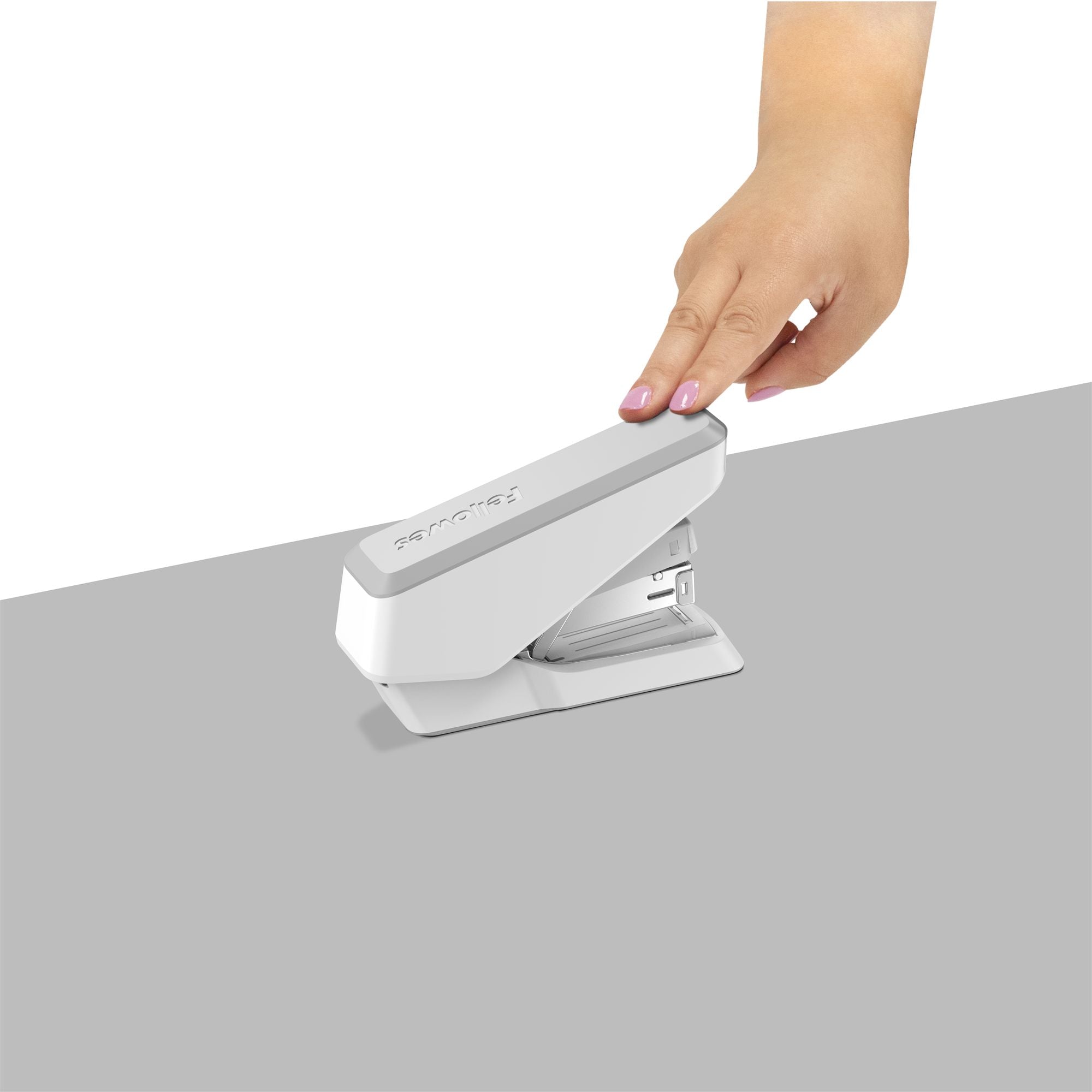 FELLOWES Stapler Lx860 Easypress Half Band 40 Sheets White