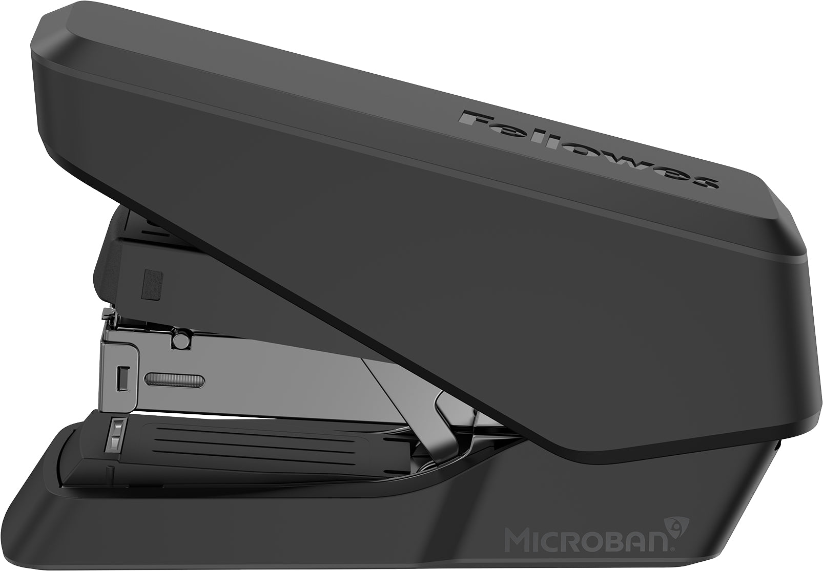 FELLOWES Stapler Lx860 Easypress Half Band 40 Sheets Black