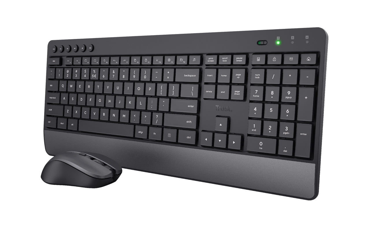 TRUST Pack clavier & souris sans fil TREZO (FR)