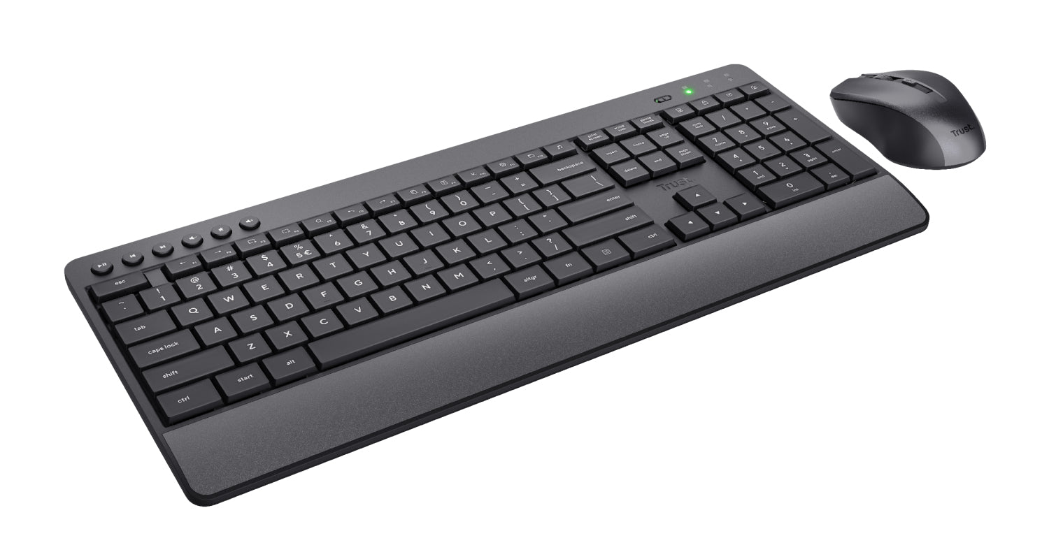 TRUST Pack clavier & souris sans fil TREZO (FR)