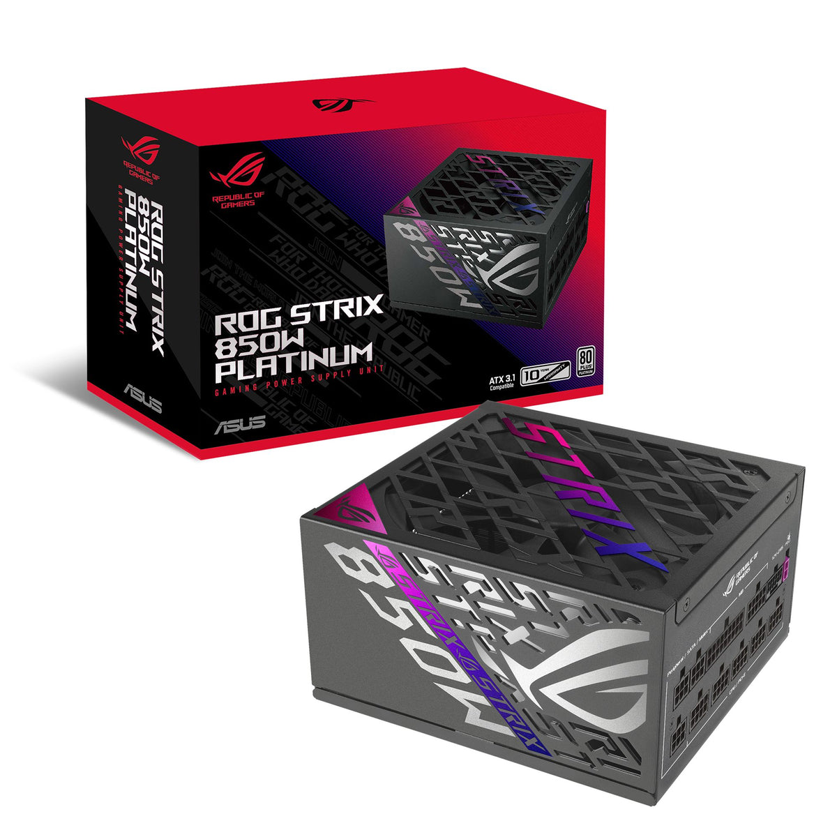 ASUS ROG STRIX 850W Platinum Gaming PSU