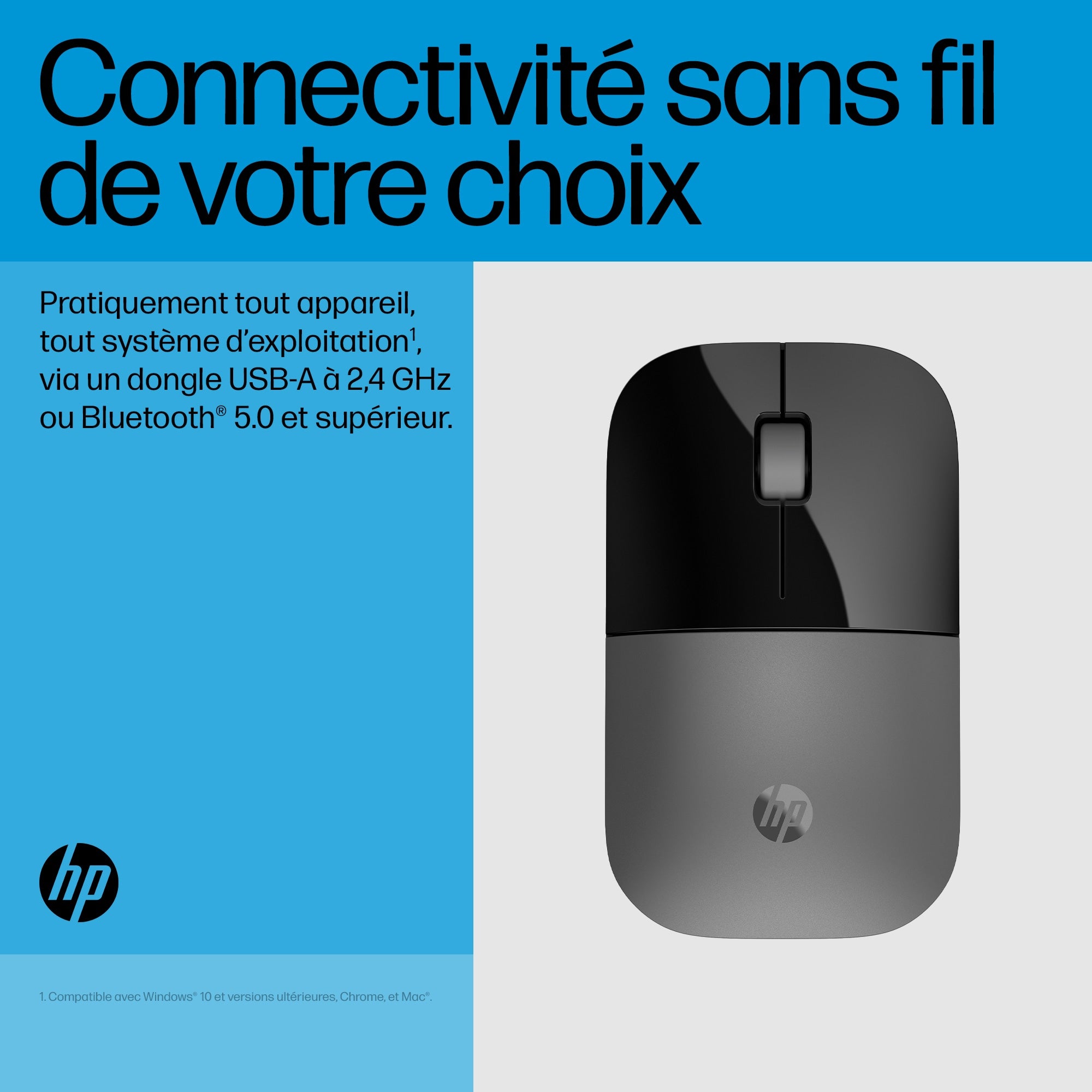 HP Z3700 Dual SLV Wireless Mouse EMEA-IN