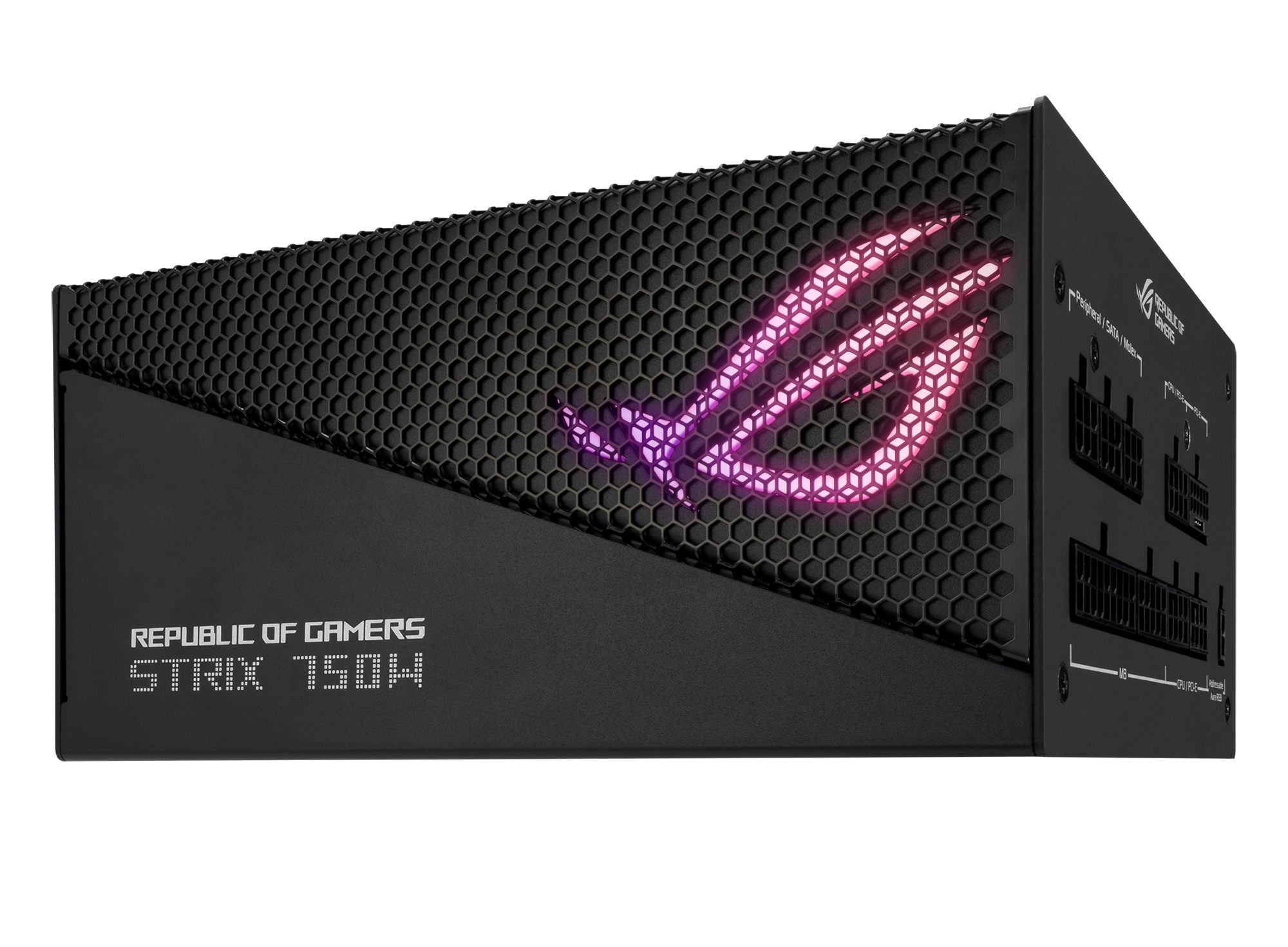 ASUS ROG Strix 750W Gold Aura Edition Fully Modular Power Supply 80+ Gold Certified ATX 3.0 Compatible PCIe Gen 5.0