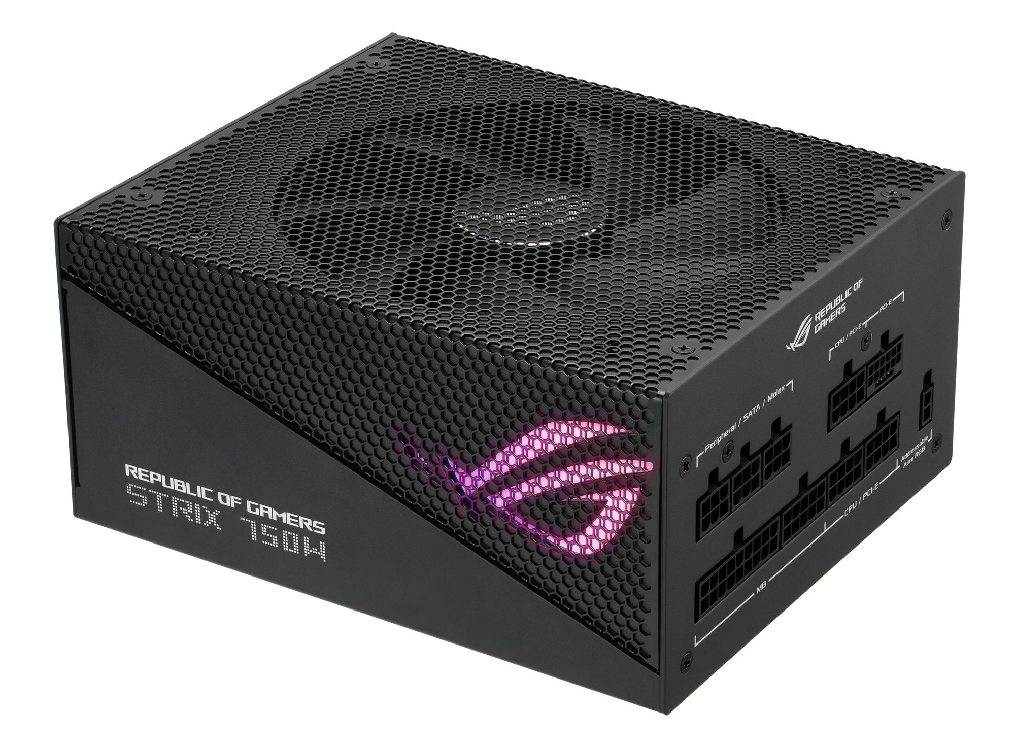 ASUS ROG Strix 750W Gold Aura Edition Fully Modular Power Supply 80+ Gold Certified ATX 3.0 Compatible PCIe Gen 5.0