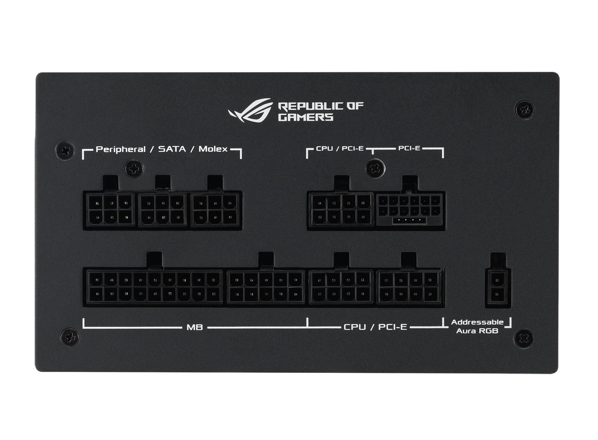 ASUS ROG Strix 850W Gold Aura Edition Fully Modular Power Supply 80+ Gold Certified ATX 3.0 Compatible PCIe Gen 5.0