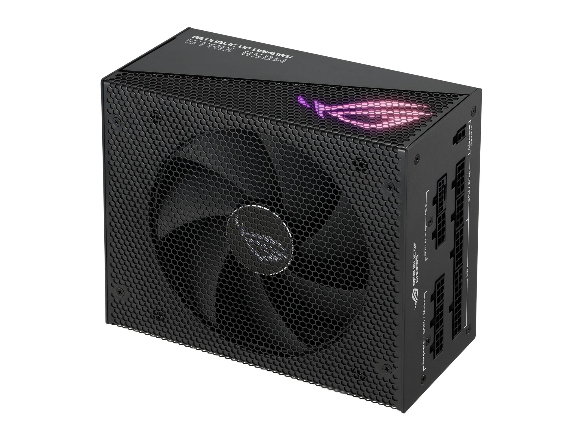 ASUS ROG Strix 850W Gold Aura Edition Fully Modular Power Supply 80+ Gold Certified ATX 3.0 Compatible PCIe Gen 5.0