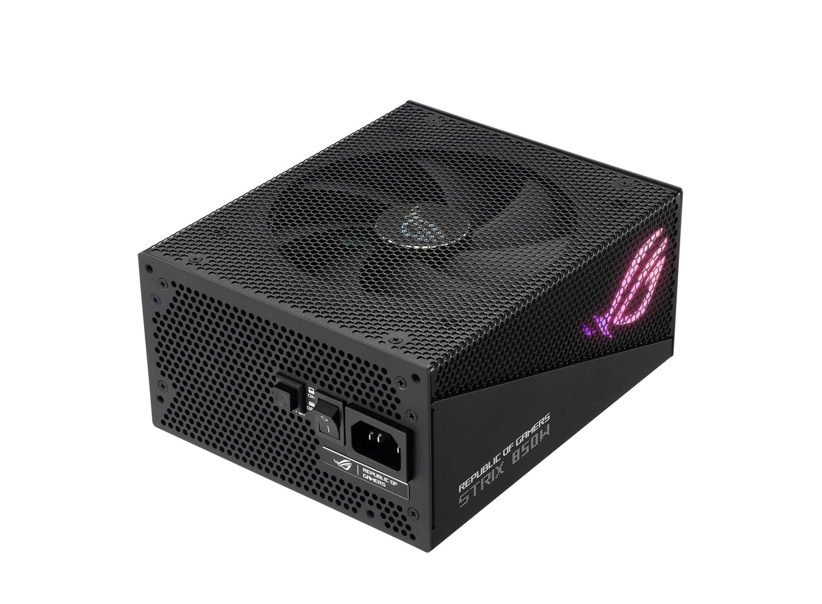 ASUS ROG Strix 850W Gold Aura Edition Fully Modular Power Supply 80+ Gold Certified ATX 3.0 Compatible PCIe Gen 5.0