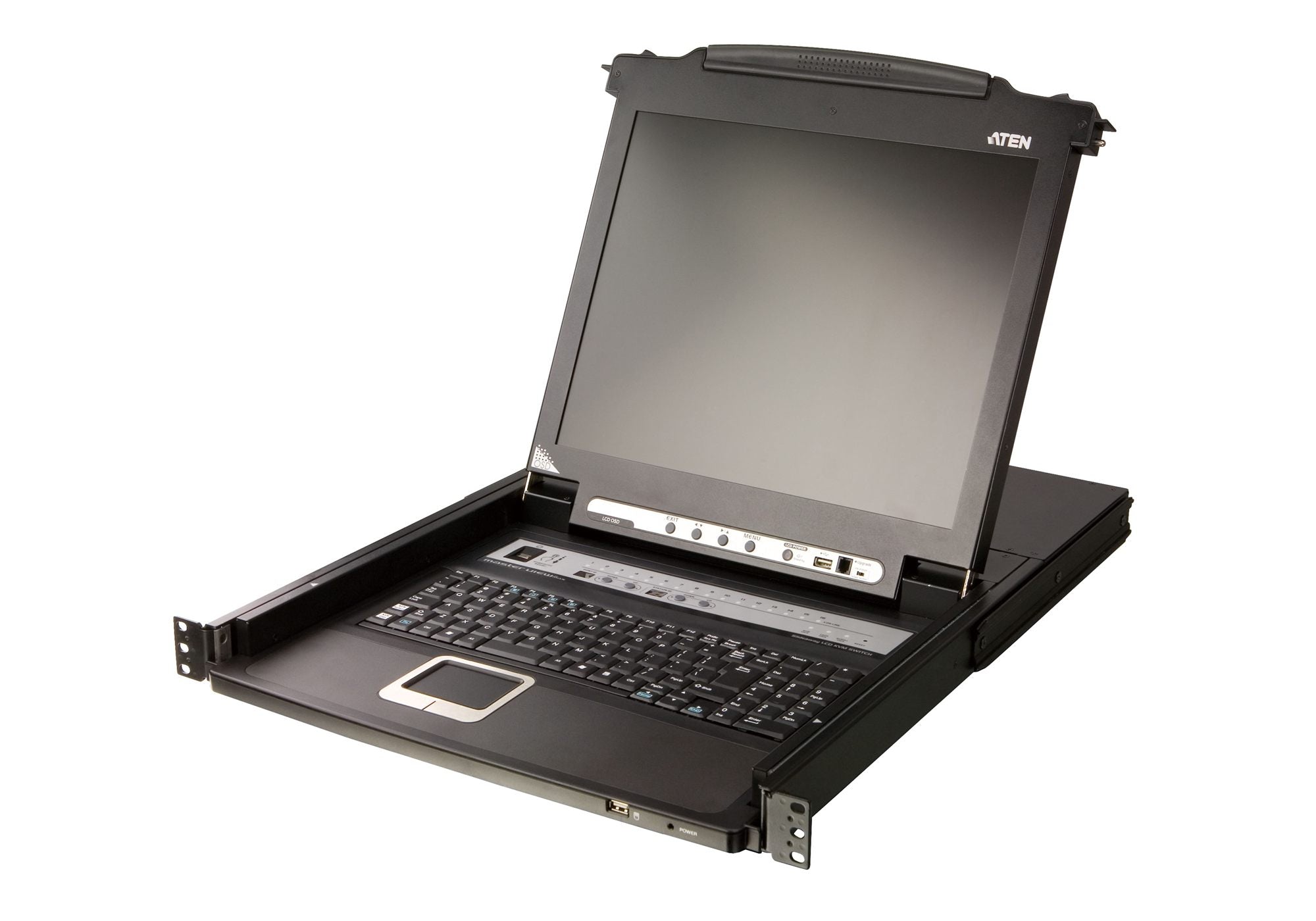 ATEN CL5716MW Console LCD 16/9e 17" 1080p avec switch KVM 16P VGA/USB