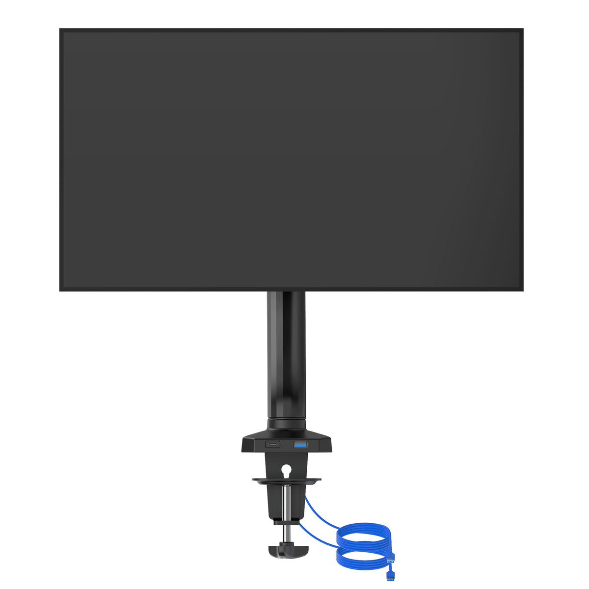 AOC AS110DX Single Monitor Arm with USB Hub