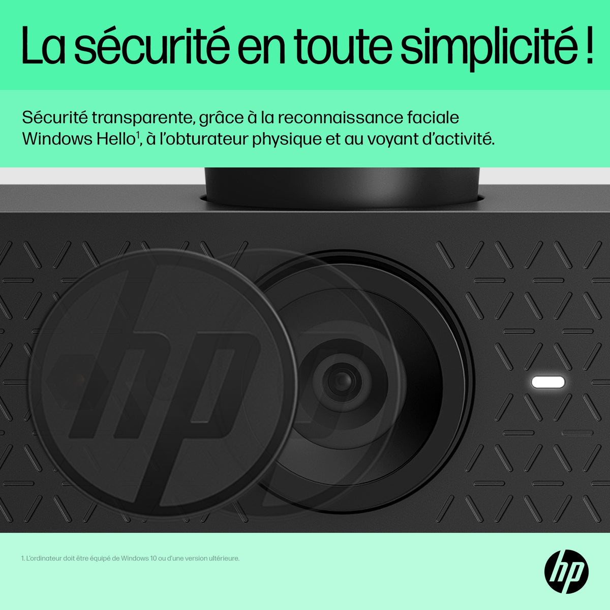 HP 620 FHD Webcam EMEA-INTL English Loc-