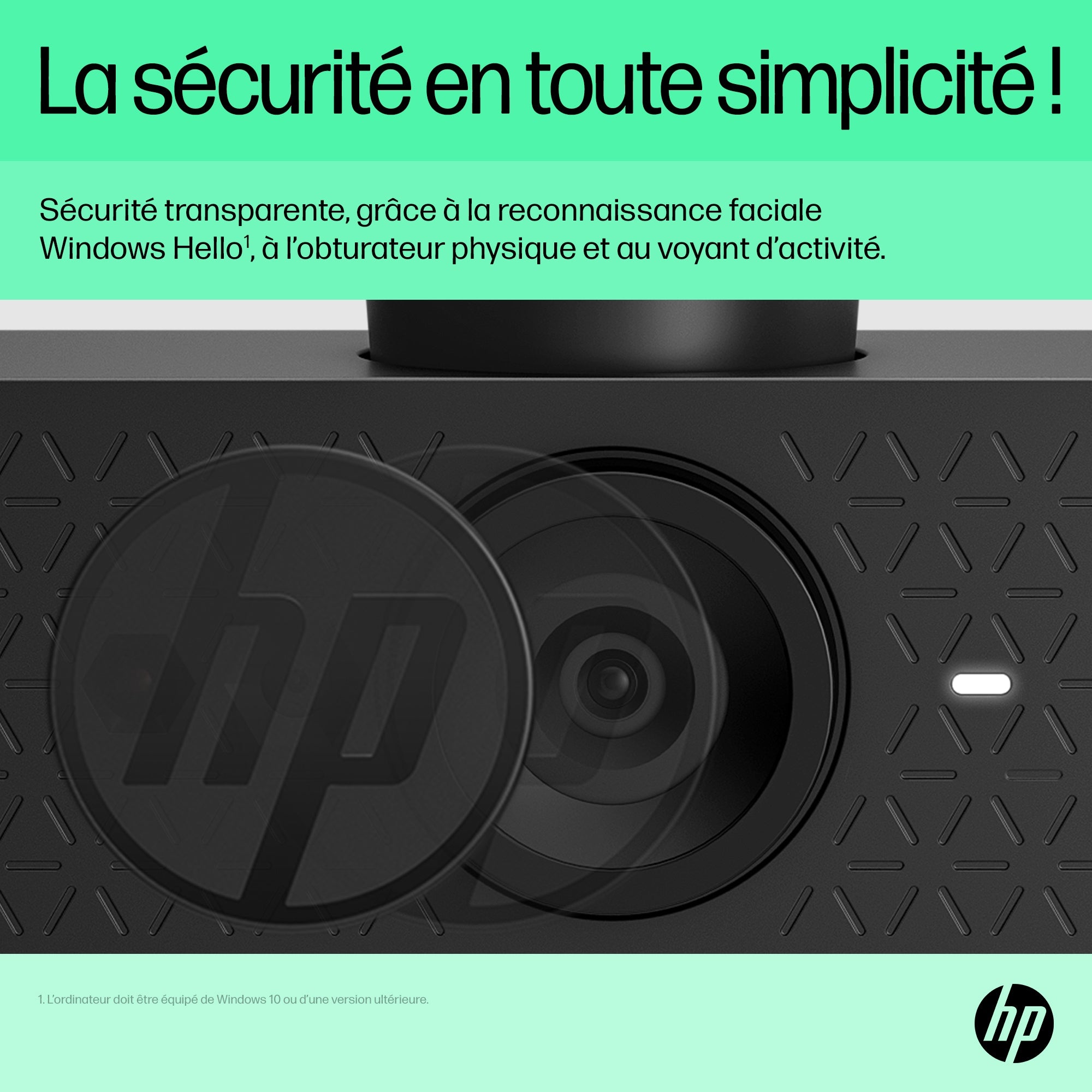 HP 620 FHD Webcam EMEA-INTL English Loc-