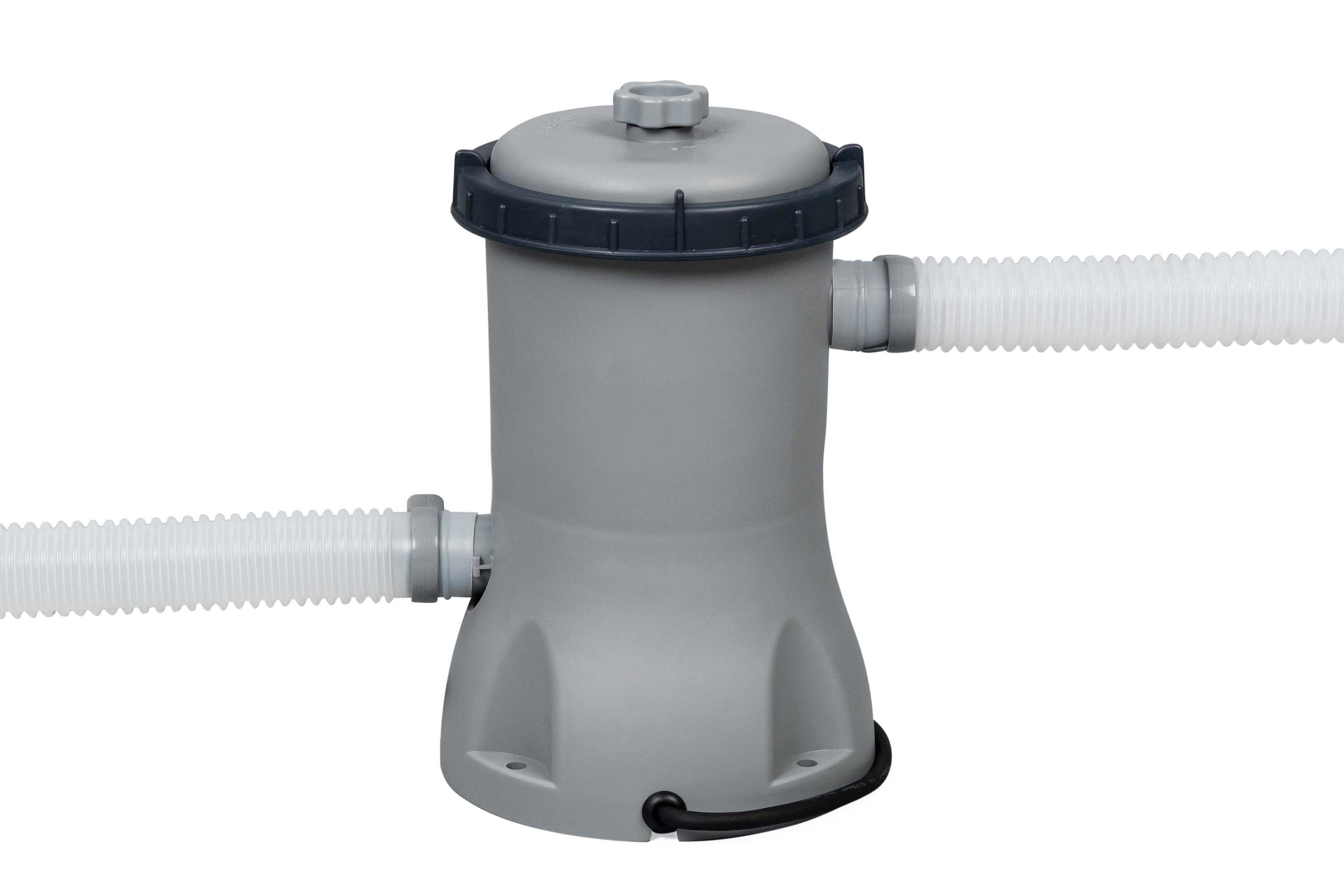Bestway Fast Set 57313 piscine hors sol Rond 9677 L Gris