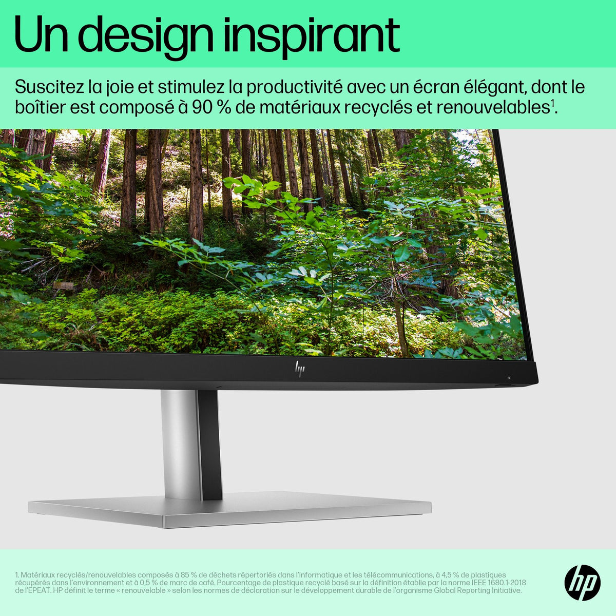 HP Écran E22 G5 FHD 21.5p FHD 1920x1080 HDMI USB hub DisplayPort