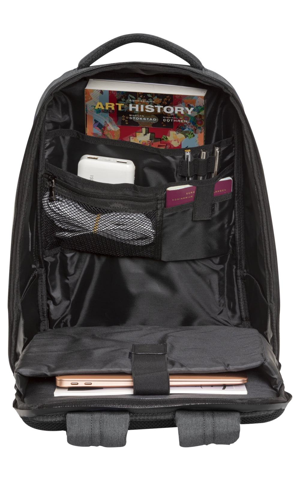 CharlottenborgRecycledBackpack16Charcoal