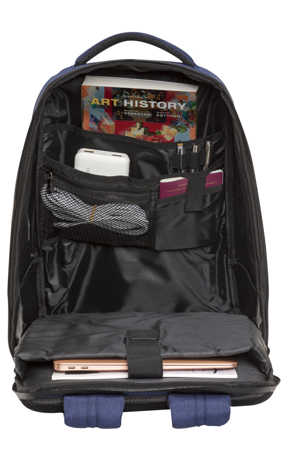 Recycled Bag - Backpack 16" - Dark blue