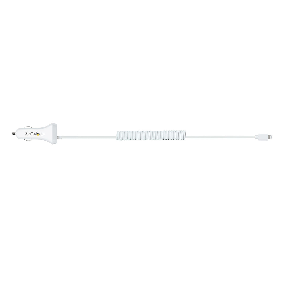 Lightning Car Charger w/Cable 2 Ports