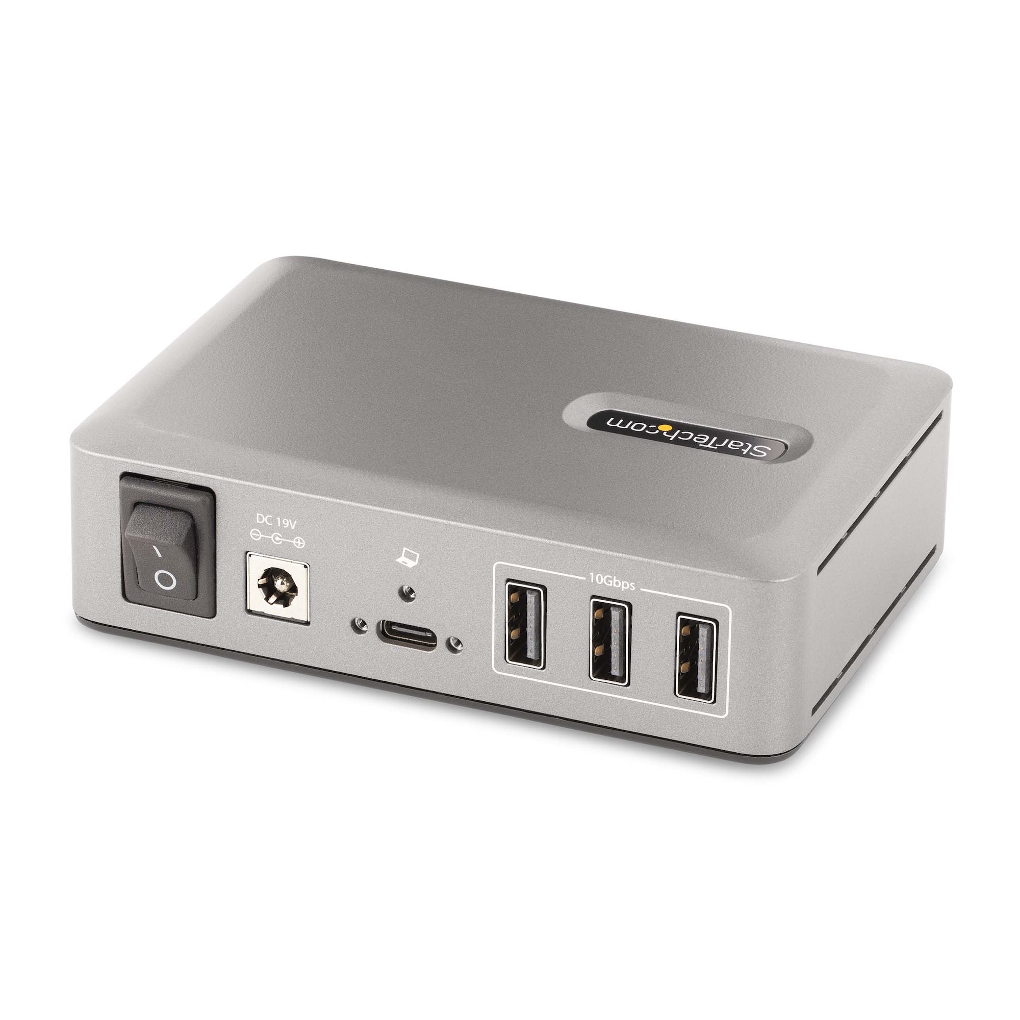 10-Port USB-C Hub Self-Powered 10Gbps