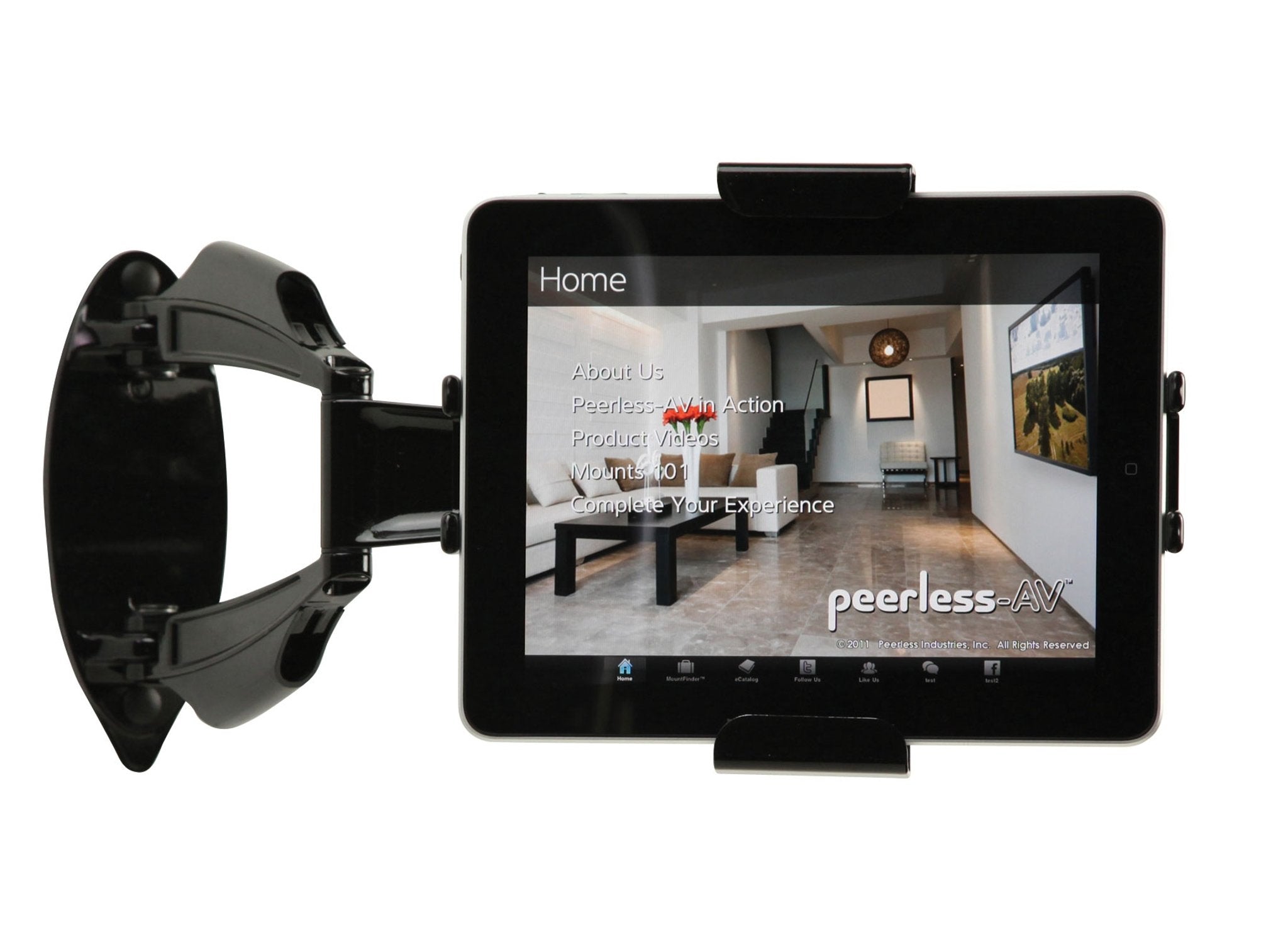Peerless Articulating Wall Mount 10 to 29in Black