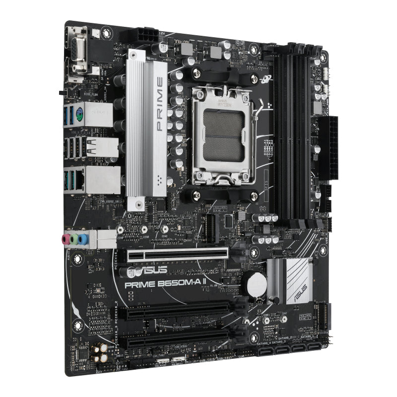 ASUS PRIME B650M-A II-CSM AM5 mATX MB 4xDDR5 4xSATA 2xM.2