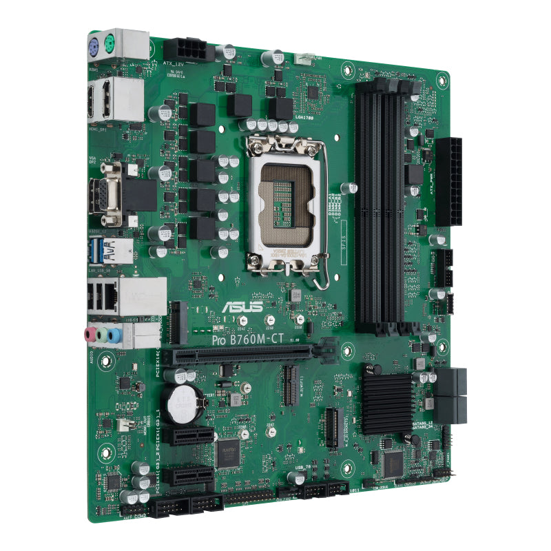 ASUS PRO B760M-CT-CSM LGA1700 mATX MB 4xDDR5 4xSATA 2xM.2