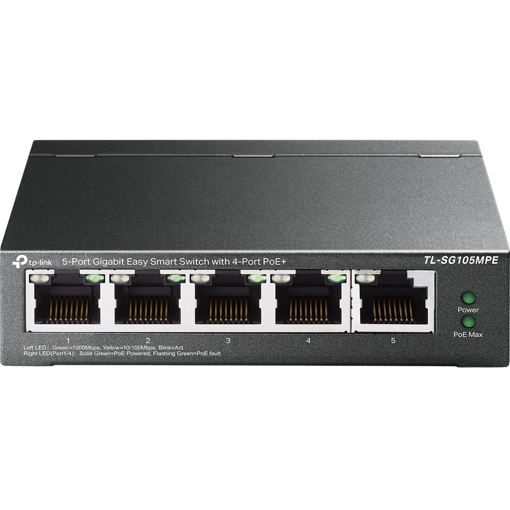 5-Port Gigabit Easy Smart Switch 4-Port