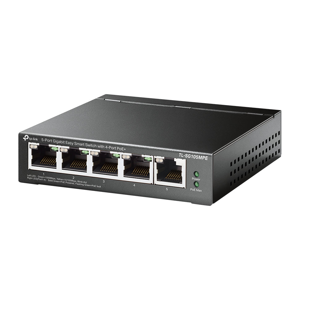 5-Port Gigabit Easy Smart Switch 4-Port