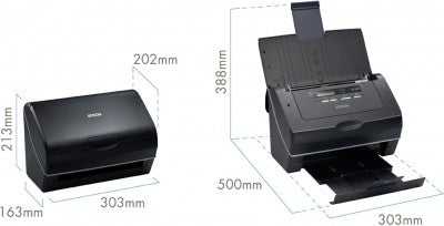 EPSON GT-S85n produit neuf emballage abimé A4 Document Scanner 600dpi 40ppm Duplex Scan75 sheet ADF USB Ethernet (P)