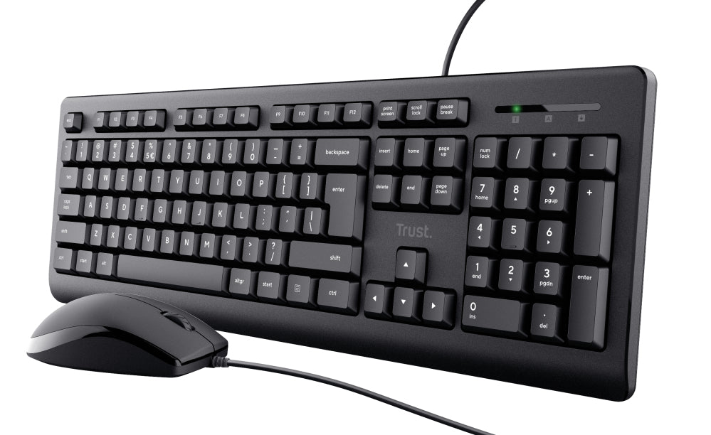 TRUST Pack clavier & souris filaire PRIMO (FR)