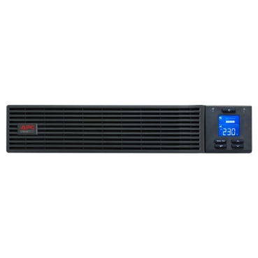 APC Easy UPS On-Line UPS Rack AC 220/230/240V 900Watt 1000VA 1-phase lead acid USB serial oc 3 PFC 2U Europe BK RAL 7010