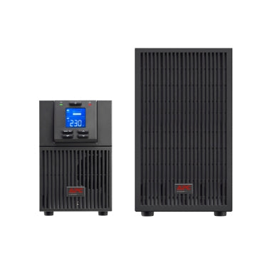 APC Easy UPS On-Line UPS tower extended runtime AC 220/230/240V 1800Watt 2000VA 1-phase lead acid USB serial oc 4 EU BK RAL 7010