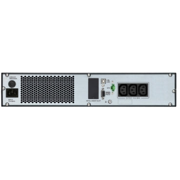 APC Easy UPS On-Line UPS Rack AC 220/230/240V 900Watt 1000VA 1-phase lead acid USB serial oc 3 PFC 2U Europe BK RAL 7010
